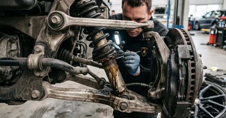 Common Causes of Suspension Faults In Lamborghini Cars In Dubai